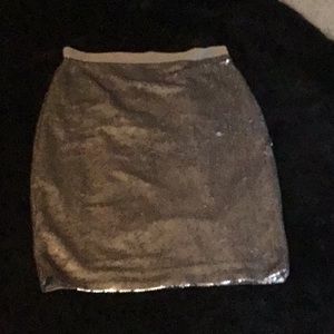 Luxury sequins party skirt